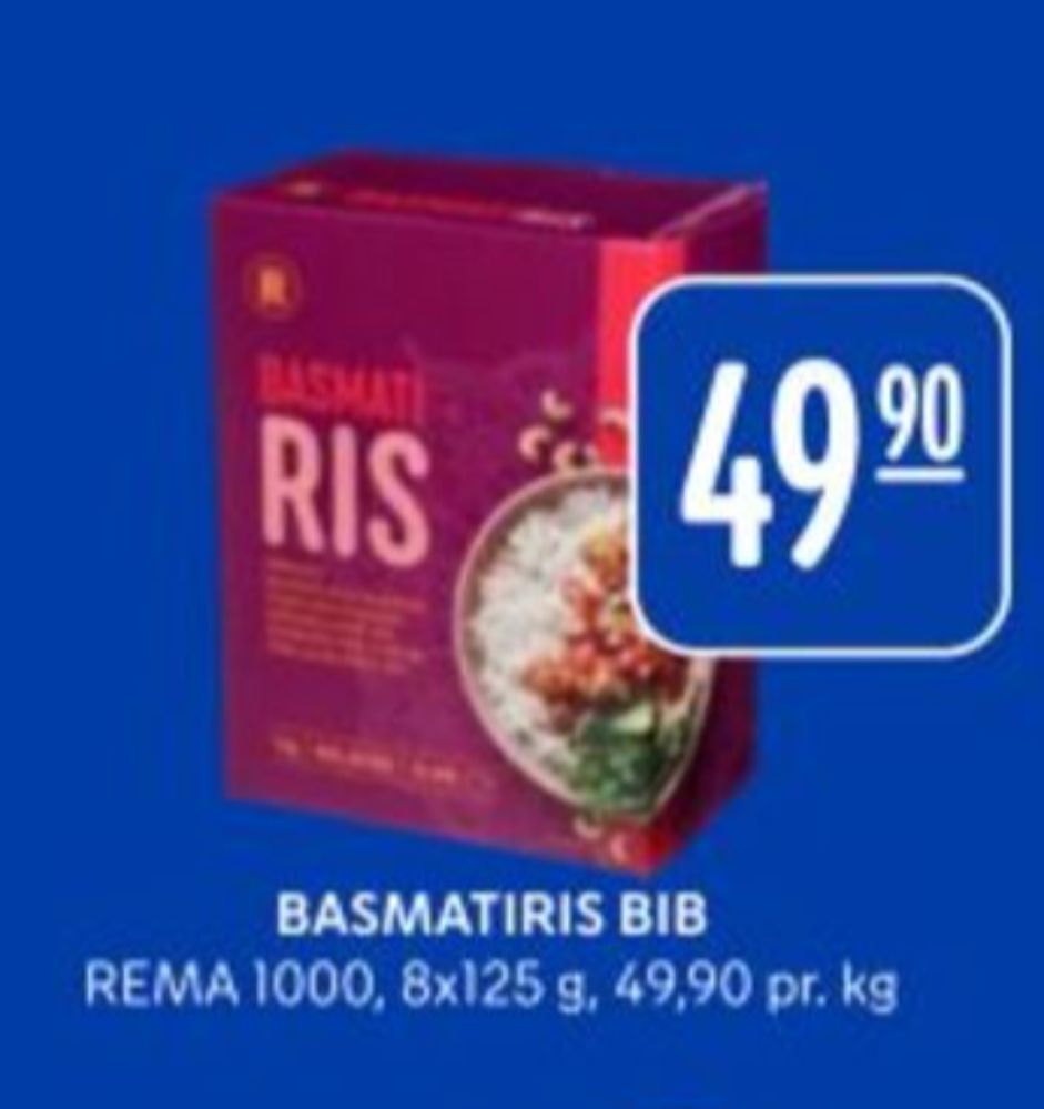 Rema 1000, Basmatiris