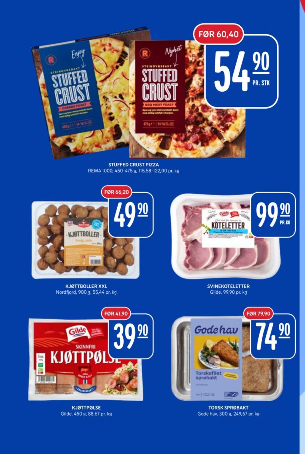 Se Rema 1000 kundeavis for uke 6 på Tilbudsuken.no. Se gode tilbud på mange varer, f.eks. pizza stuffed crust rema 1000 eller pizza stuffed crust bbq  rema 1000. Les kundeavisen her! Side 14