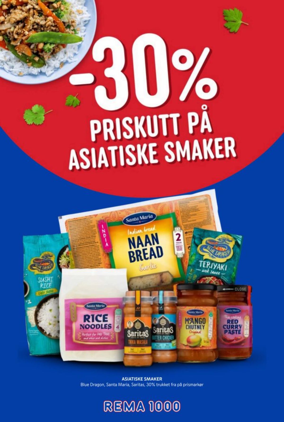 Se Rema 1000 kundeavis for uke 6 på Tilbudsuken.no. Se gode tilbud på mange varer, f.eks. naanbrød garlic santa maria eller mayo chipotle chili santa maria. Les kundeavisen her! Side 7