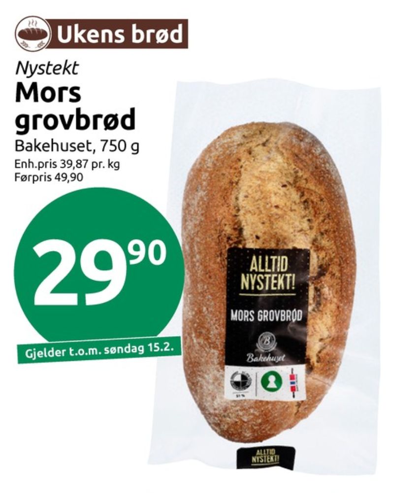 Bakehuset, Mors Grovbrød