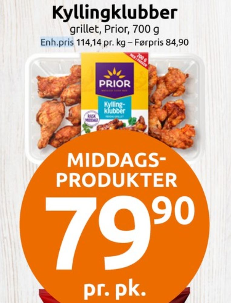 Prior, Kyllingklubber