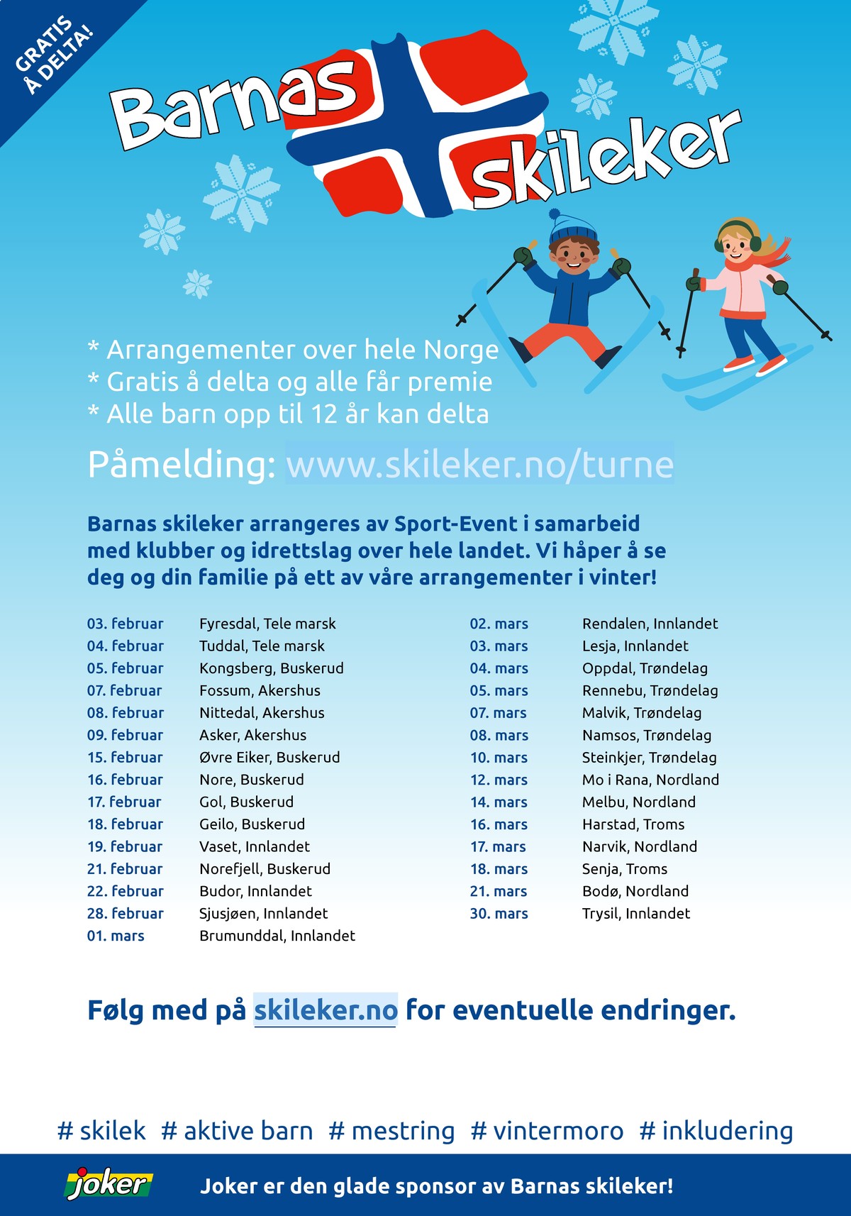 Se Joker kundeavis for uge 6 på Tilbudsuken.no. Se gode tilbud på mange varer. Les kundeavisen her! Side 18