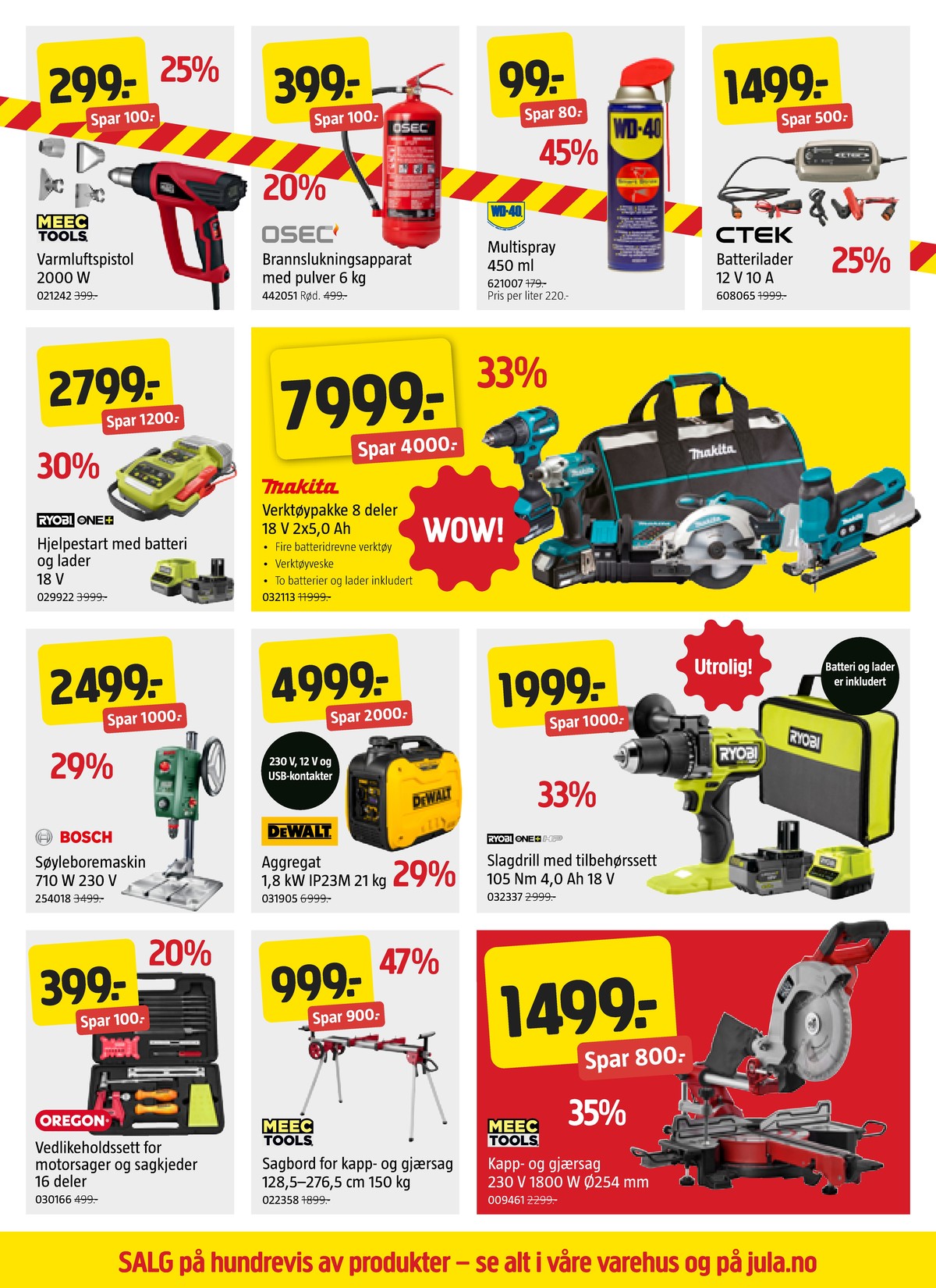 Se Jula kundeavis for uge 7 på Tilbudsuken.no. Se gode tilbud på mange varer. Les kundeavisen her! Side 3