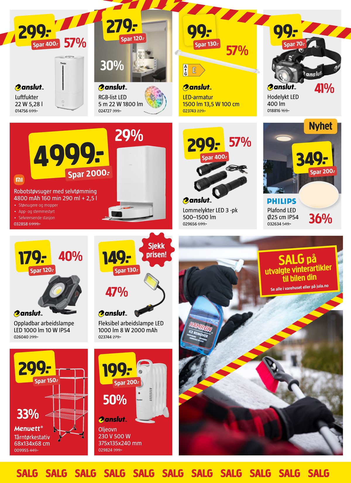 Se Jula kundeavis for uge 7 på Tilbudsuken.no. Se gode tilbud på mange varer. Les kundeavisen her! Side 4