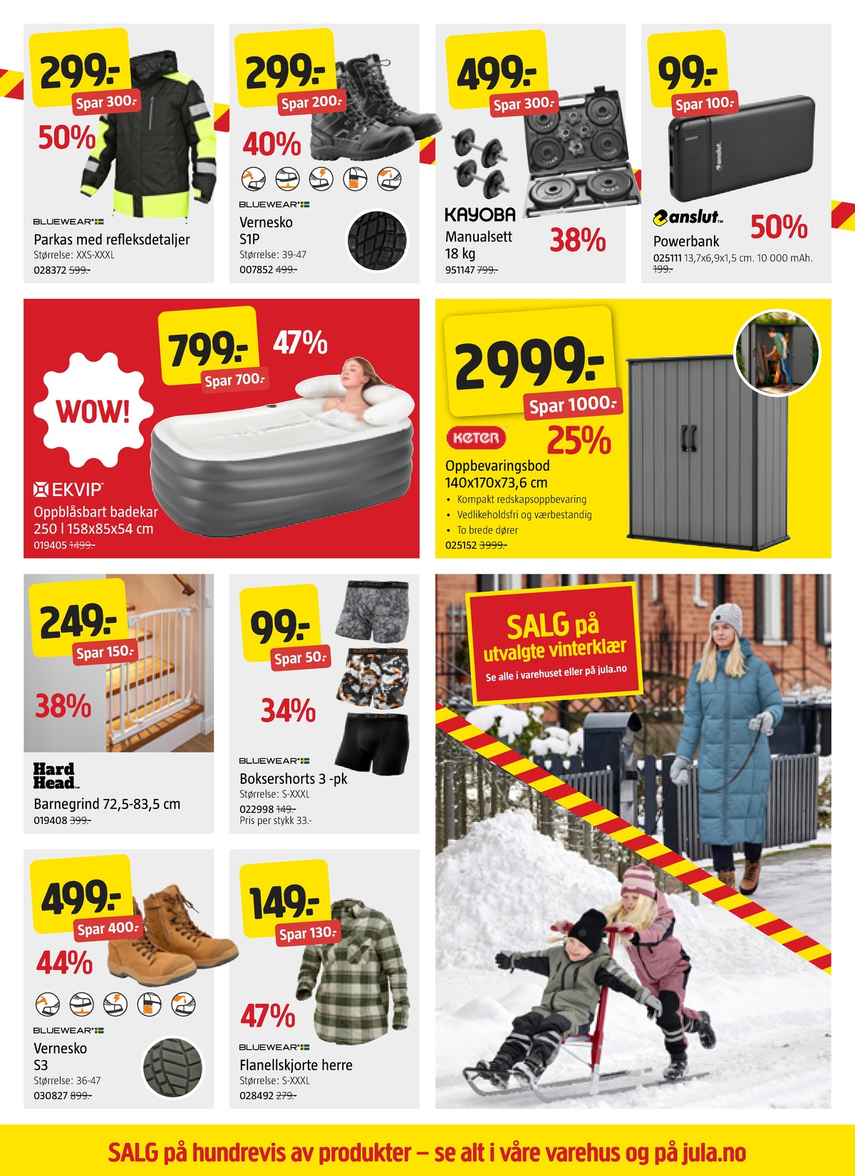 Se Jula kundeavis for uge 7 på Tilbudsuken.no. Se gode tilbud på mange varer. Les kundeavisen her! Side 5