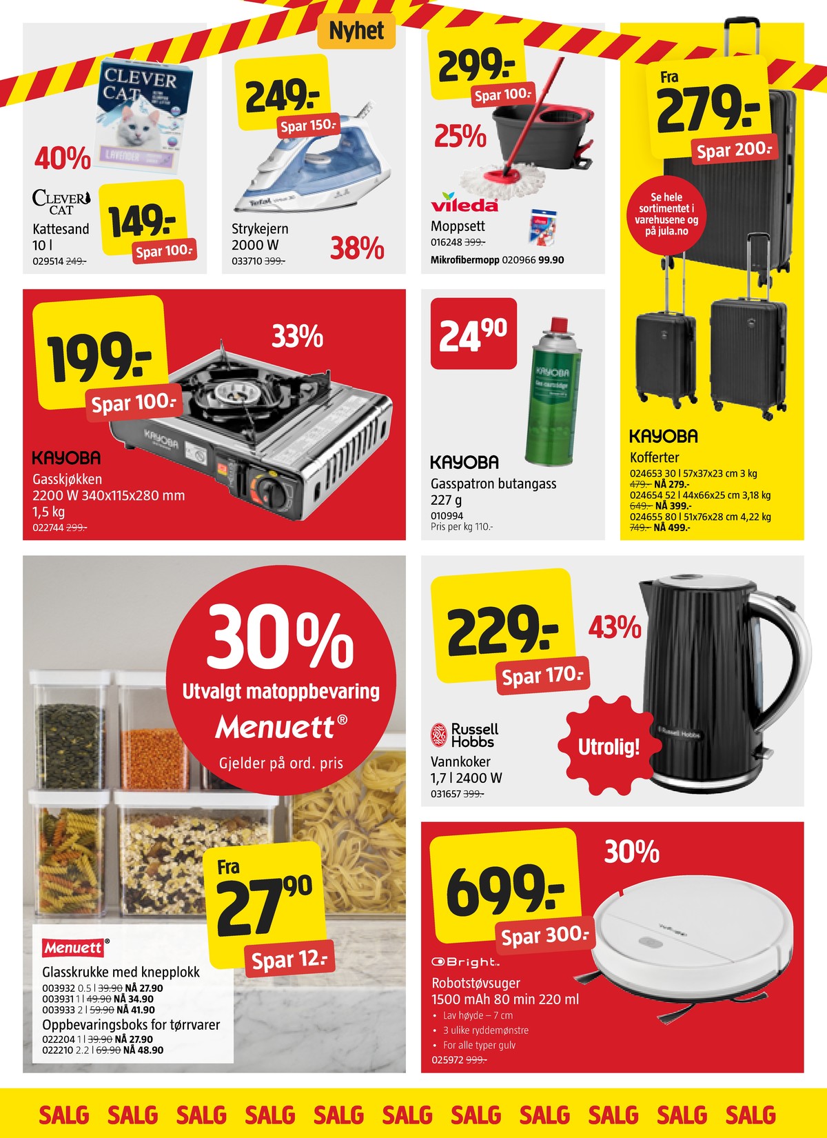 Se Jula kundeavis for uge 7 på Tilbudsuken.no. Se gode tilbud på mange varer. Les kundeavisen her! Side 6