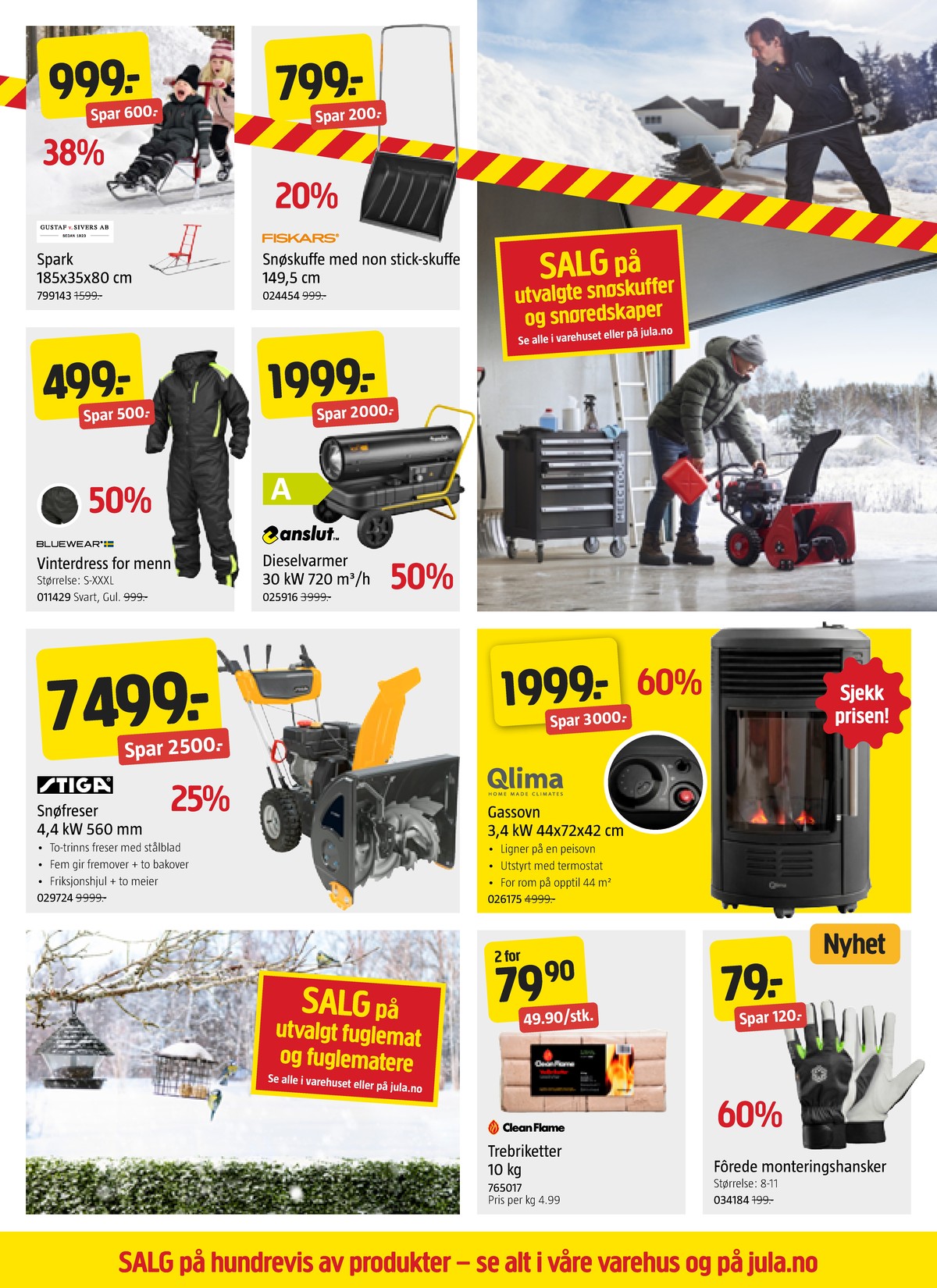 Se Jula kundeavis for uge 7 på Tilbudsuken.no. Se gode tilbud på mange varer. Les kundeavisen her! Side 7