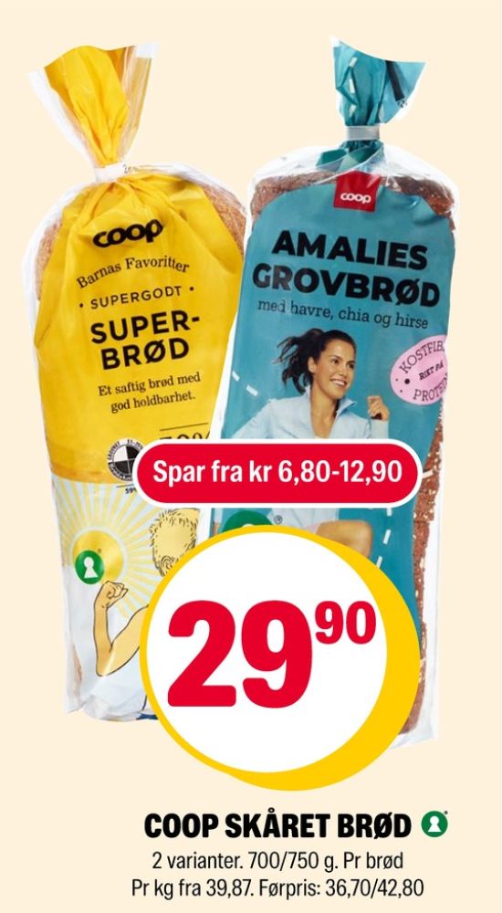 Coop, Brød