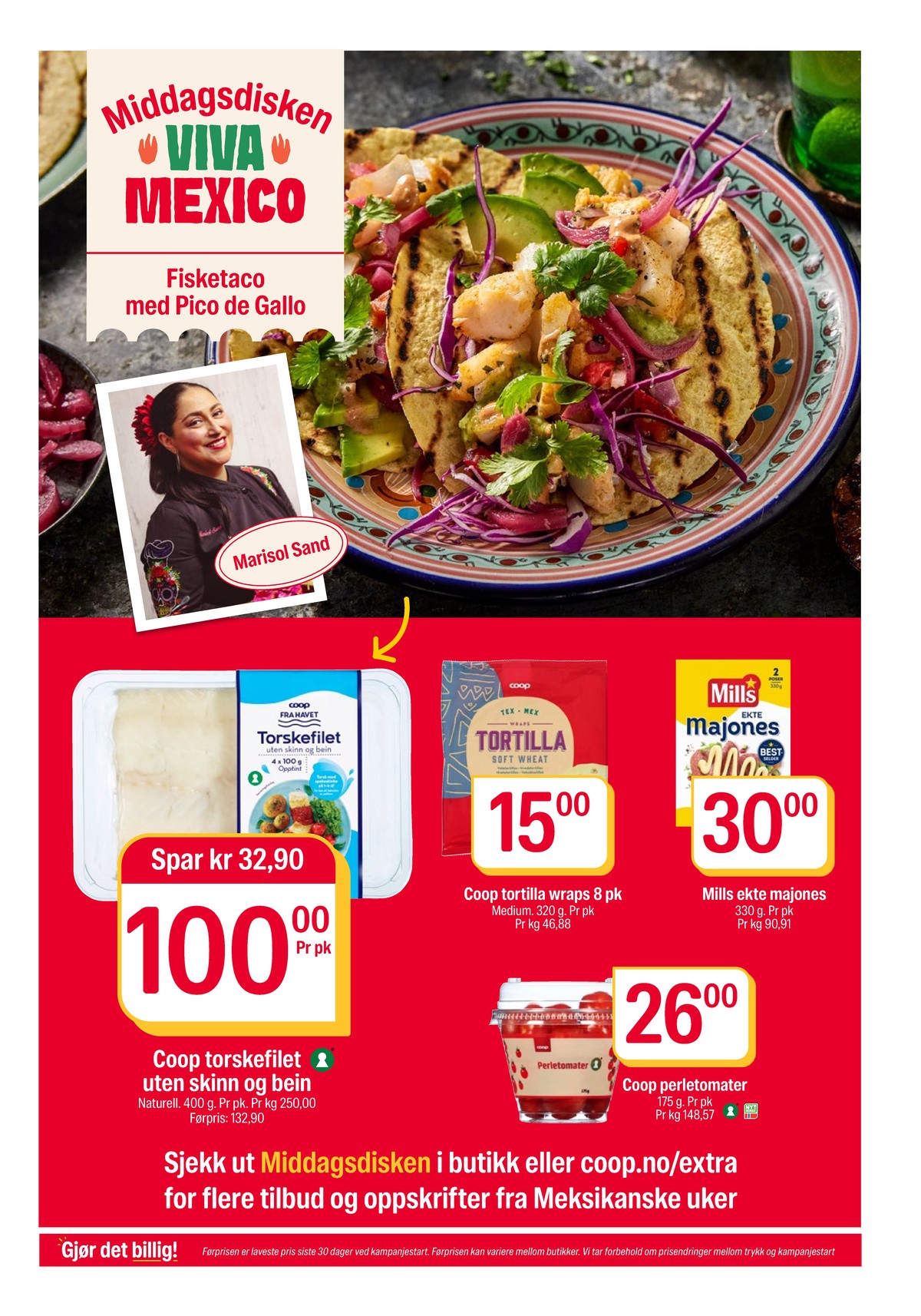 Se Coop Extra kundeavis for uke 7 på Tilbudsuken.no. Se gode tilbud på mange varer, f.eks. torskefilet coop eller andre varer. Les kundeavisen her! Side 3