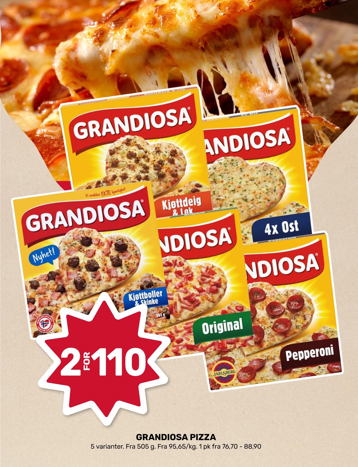 Se Coop Marked kundeavis for uke 7 på Tilbudsuken.no. Se gode tilbud på mange varer, f.eks. 4xost pizza grandiosa eller original pizza grandiosa. Les kundeavisen her! Side 3