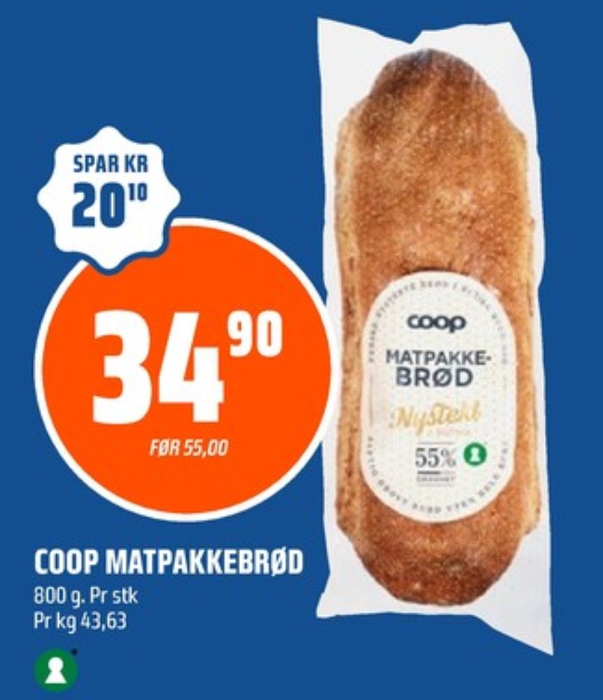 Coop, Brød