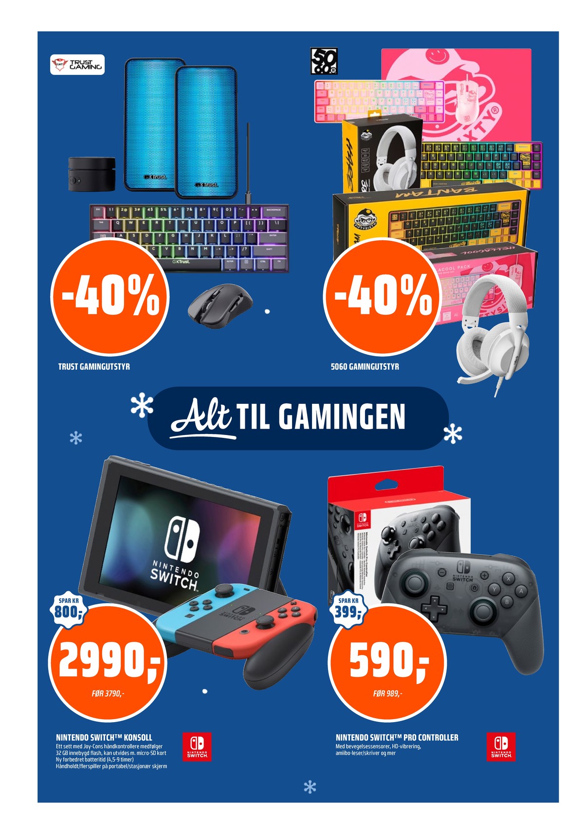 Se Coop Obs kundeavis for uke 7 på Tilbudsuken.no. Se gode tilbud på mange varer, f.eks. headset trust eller tastatur trust. Les kundeavisen her! Side 20