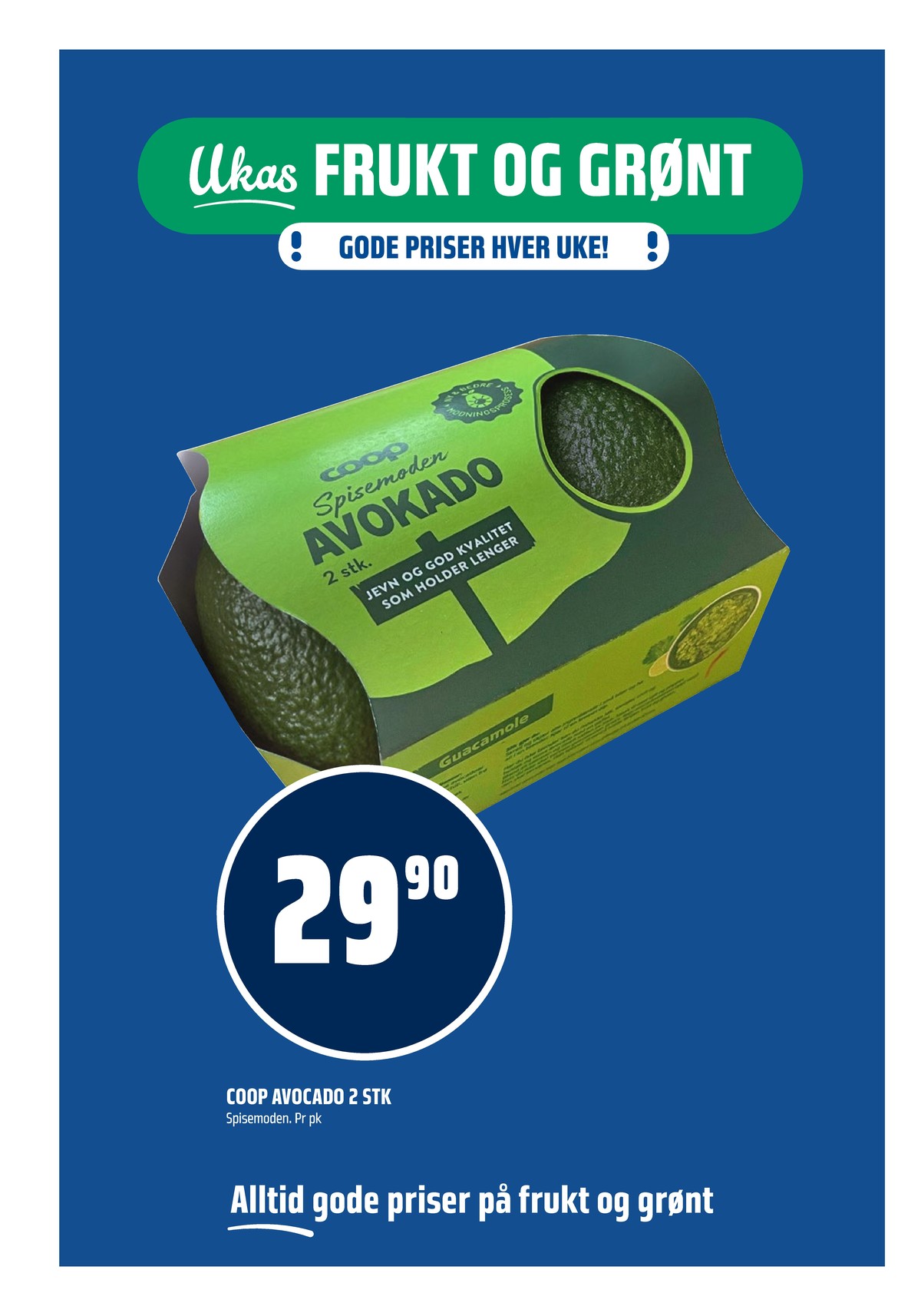 Se Coop Obs kundeavis for uke 7 på Tilbudsuken.no. Se gode tilbud på mange varer, f.eks. avokado coop eller andre varer. Les kundeavisen her! Side 22