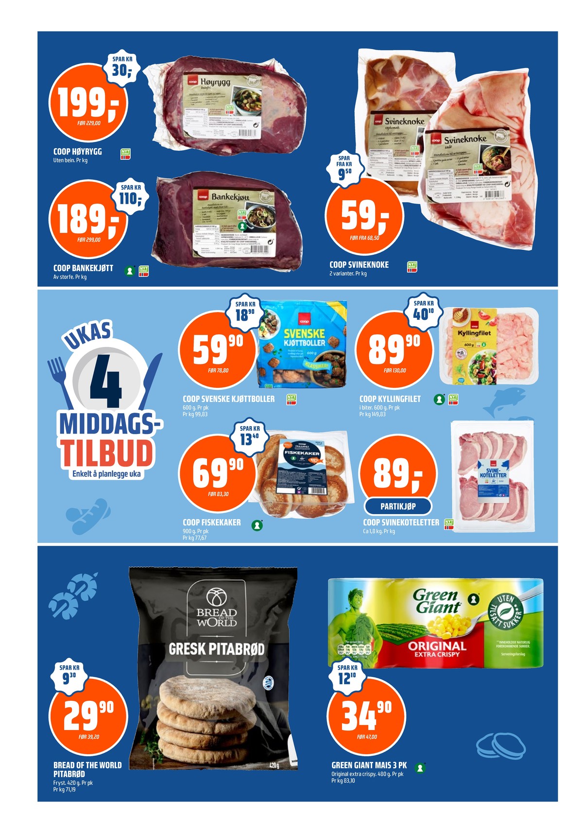 Se Coop Obs kundeavis for uke 7 på Tilbudsuken.no. Se gode tilbud på mange varer, f.eks. høyrygg coop eller svineknoker coop. Les kundeavisen her! Side 6