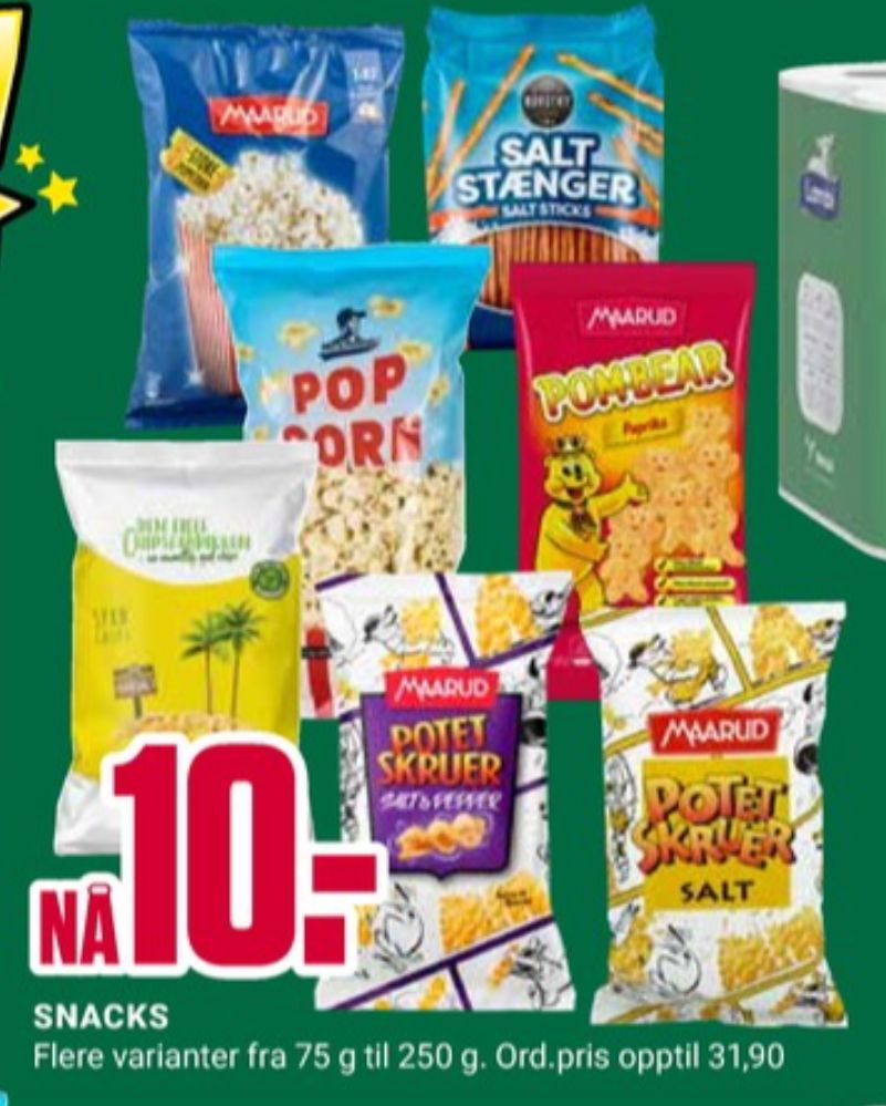 Maarud, Pom-Bear Paprika Snack