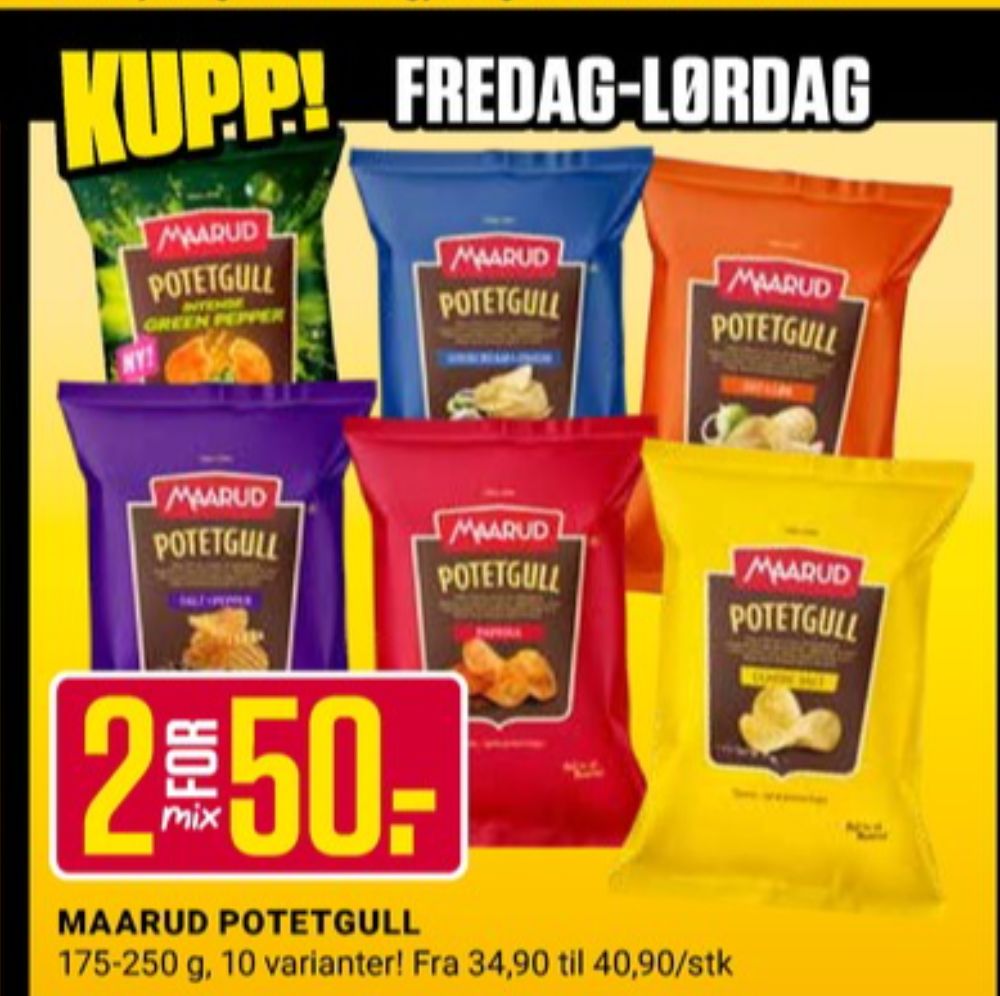 Maarud, Potetgull Paprika