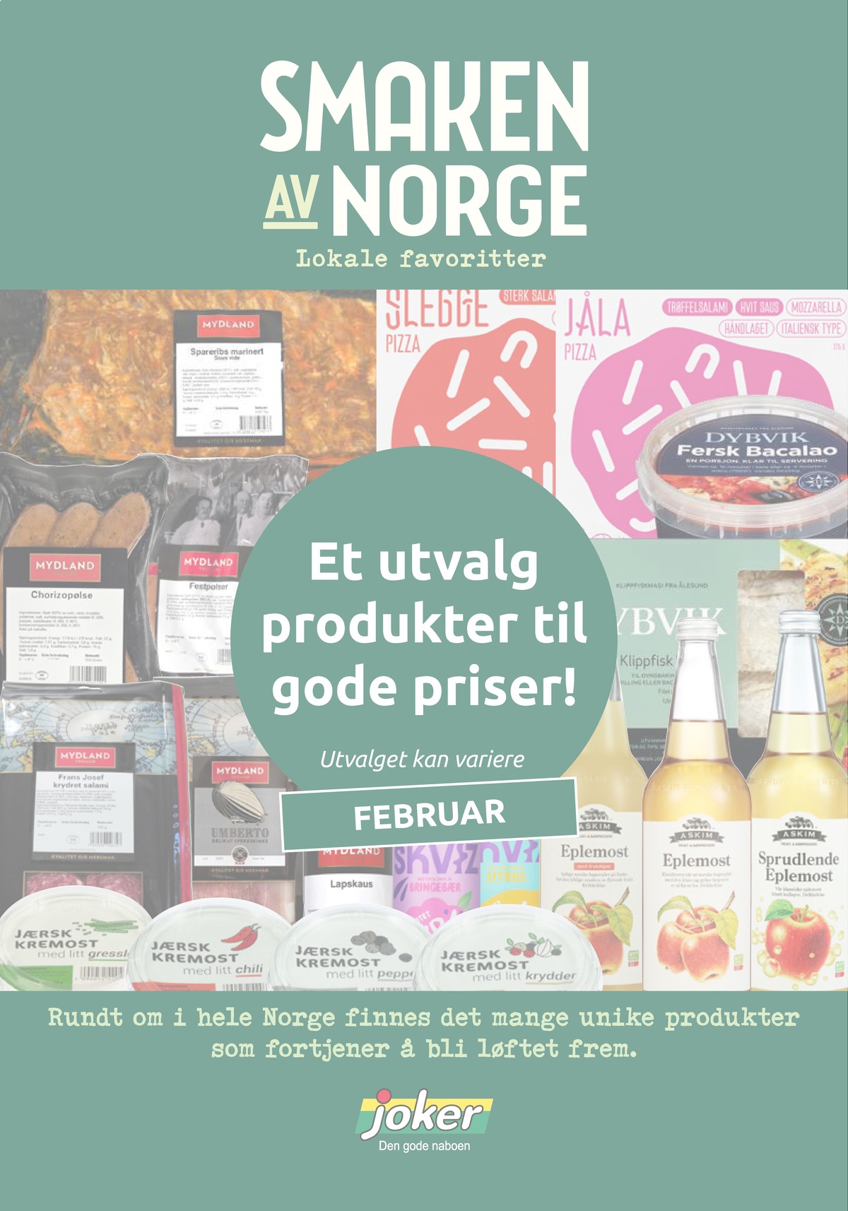 Se Joker kundeavis for uge 7 på Tilbudsuken.no. Se gode tilbud på mange varer. Les kundeavisen her! Side 17