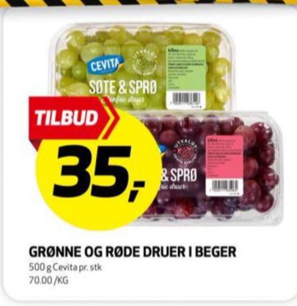Cevita, Druer