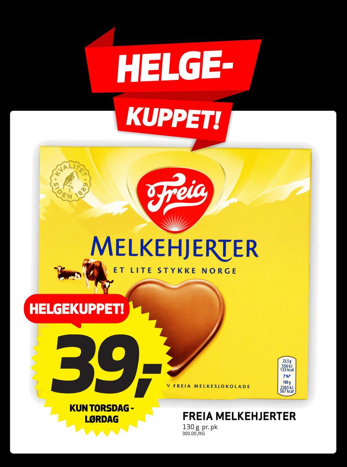 Se Bunnpris kundeavis for uke 7 på Tilbudsuken.no. Se gode tilbud på mange varer, f.eks. konfekt melkehjerter eller andre varer. Les kundeavisen her! Side 14