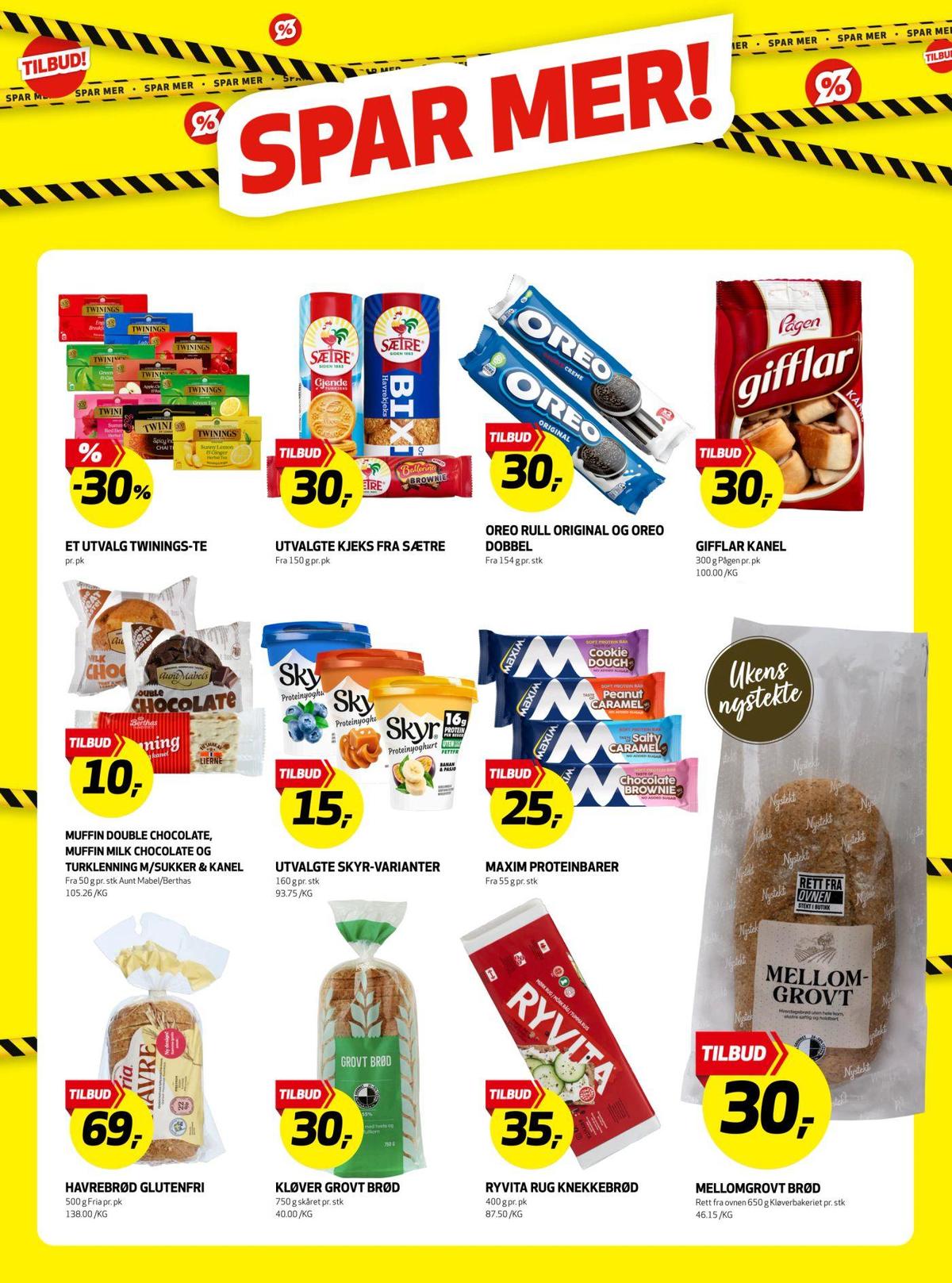 Se Bunnpris kundeavis for uke 7 på Tilbudsuken.no. Se gode tilbud på mange varer, f.eks. teposer twinings eller kjeks gjende. Les kundeavisen her! Side 18