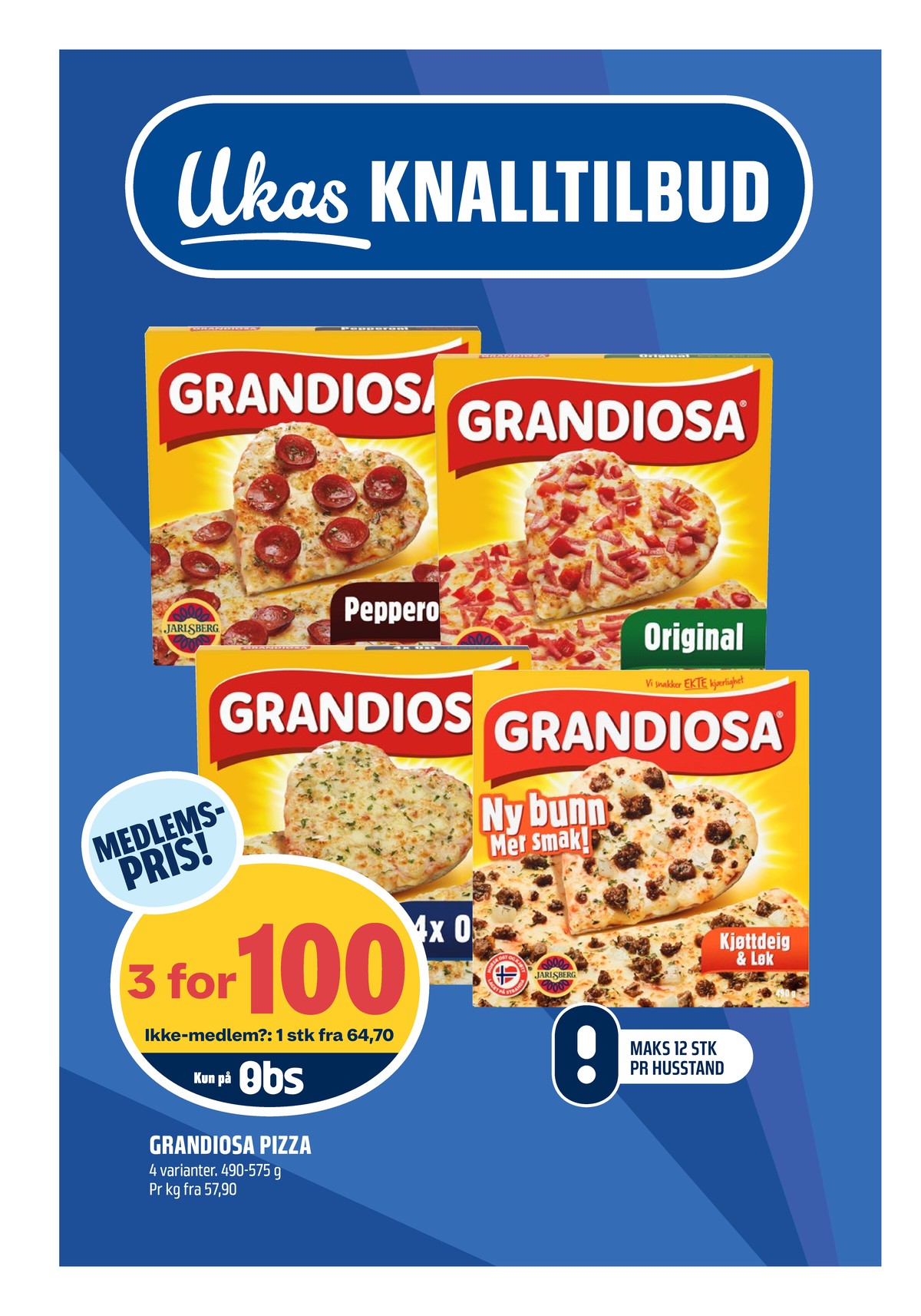 Se Coop Obs kundeavis for uge 7 på Tilbudsuken.no. Se gode tilbud på mange varer. Les kundeavisen her! Side 2