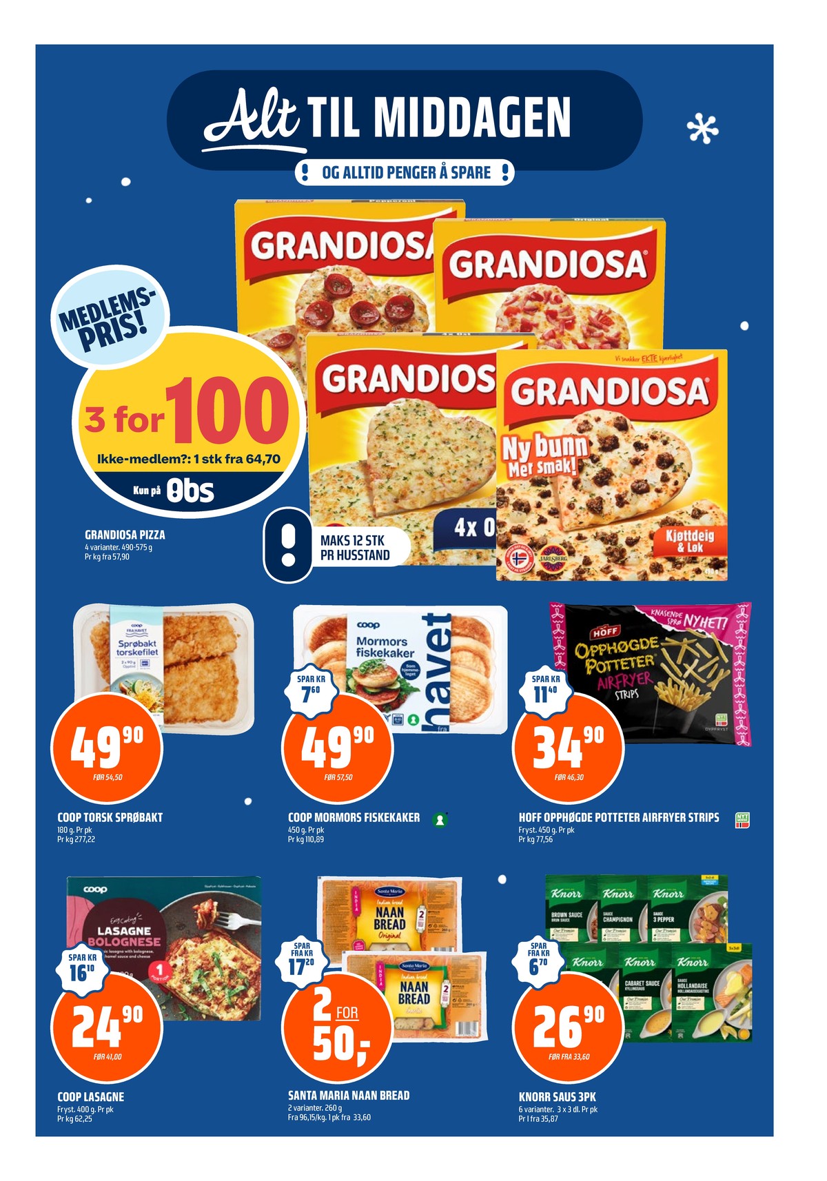 Se Coop Obs kundeavis for uge 7 på Tilbudsuken.no. Se gode tilbud på mange varer. Les kundeavisen her! Side 7