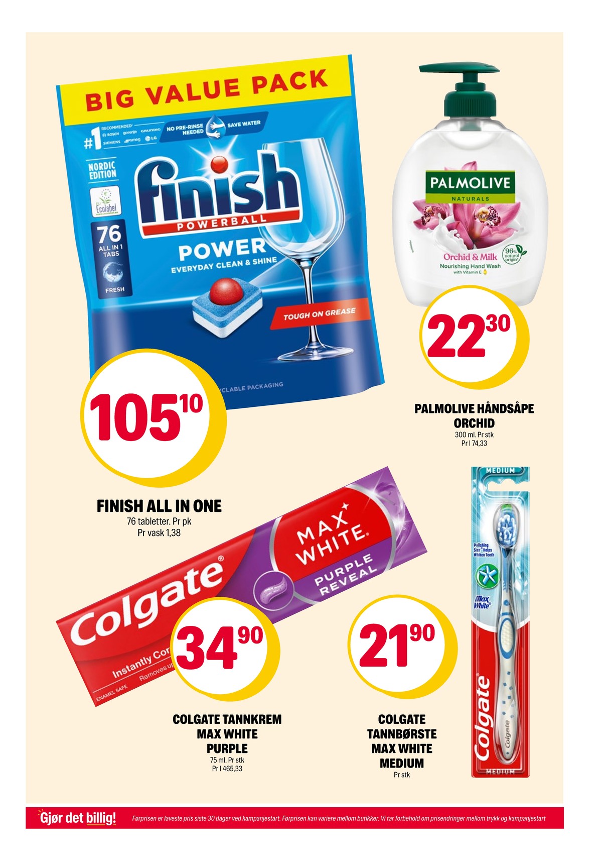 Se Coop Extra kundeavis for uke 8 på Tilbudsuken.no. Se gode tilbud på mange varer, f.eks. maskinoppvask - tabs finish neophos eller flytende håndsåpe palmolive. Les kundeavisen her! Side 19