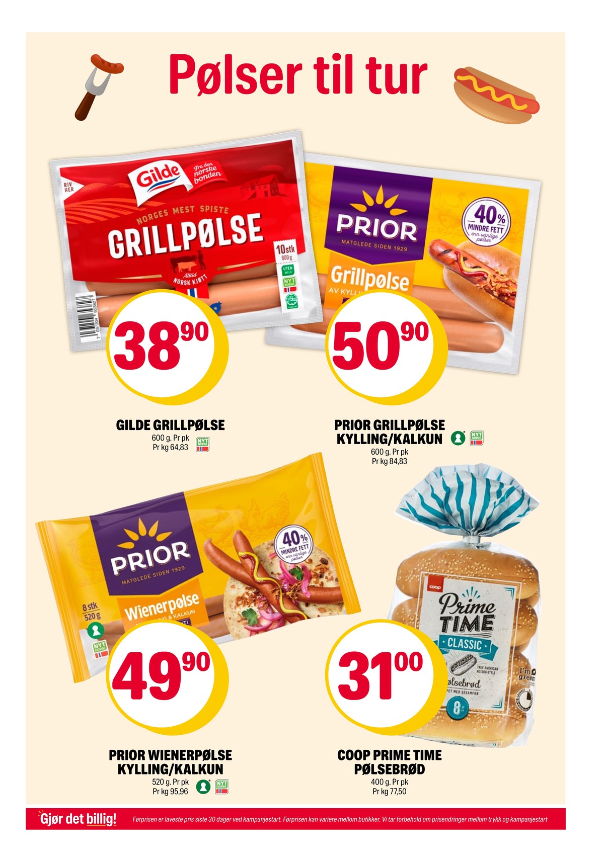 Se Coop Extra kundeavis for uke 8 på Tilbudsuken.no. Se gode tilbud på mange varer, f.eks. grillpølser gilde eller grillpølser prior. Les kundeavisen her! Side 5