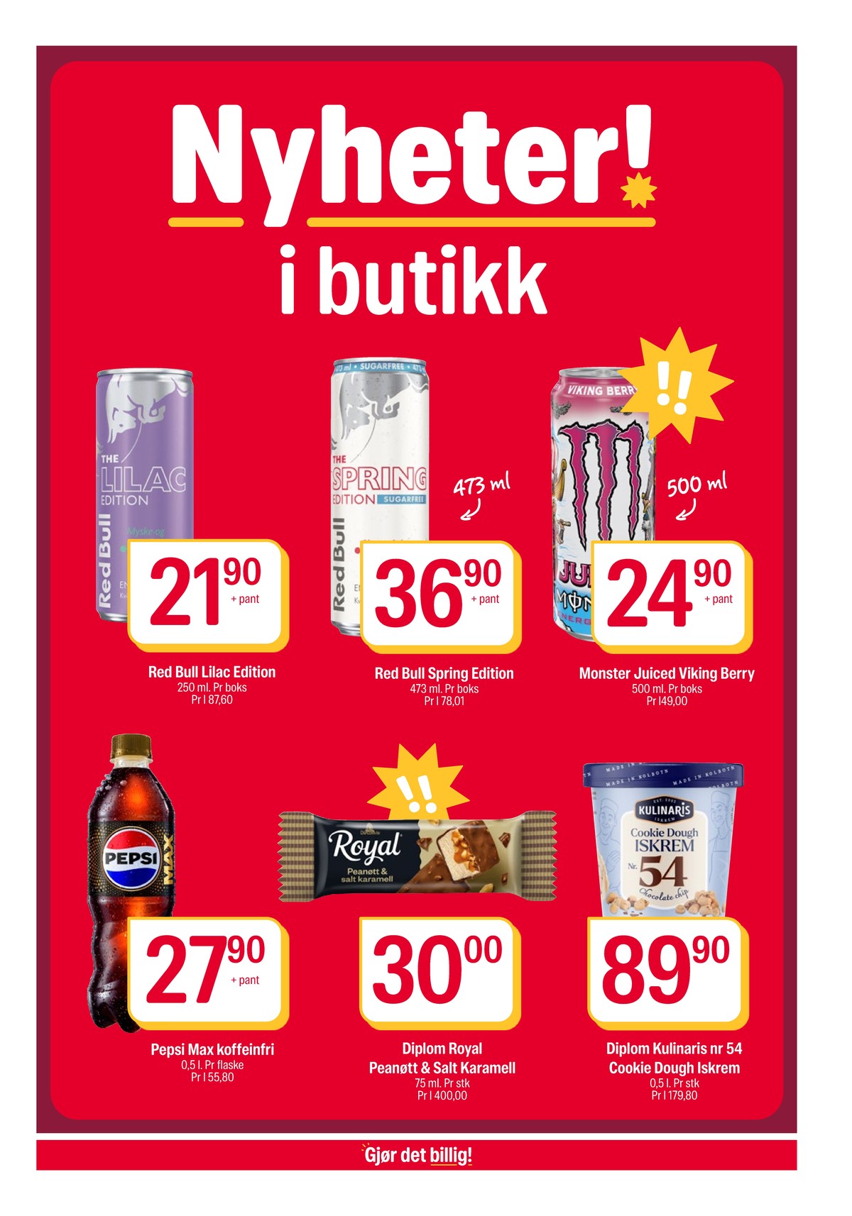 Se Coop Extra kundeavis for uke 8 på Tilbudsuken.no. Se gode tilbud på mange varer, f.eks. energidrikk red bull eller energidrikk red bull. Les kundeavisen her! Side 9