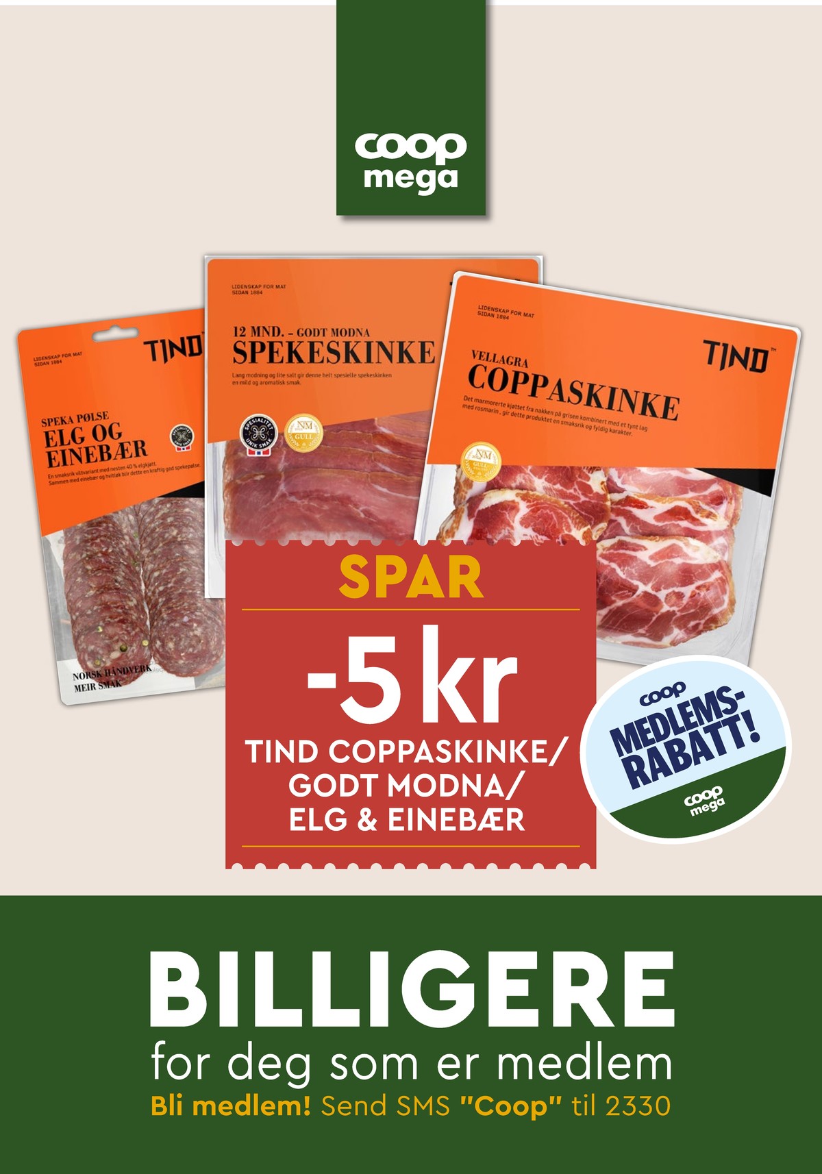 Se Coop Mega kundeavis for uge 8 på Tilbudsuken.no. Se gode tilbud på mange varer. Les kundeavisen her! Side 18