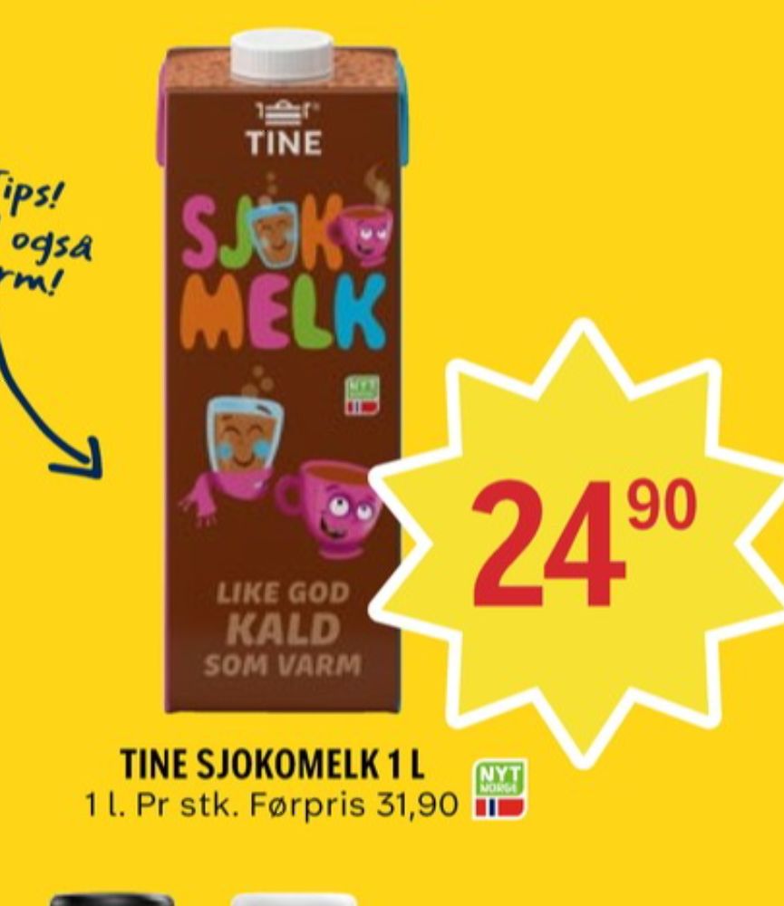 Tine, Sjokolademelk