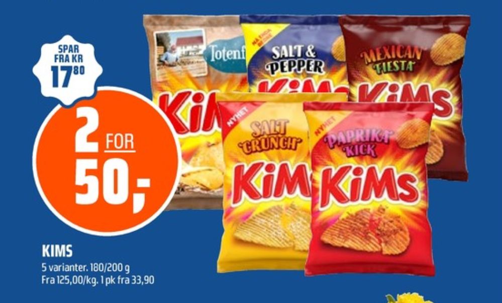 Kims, Paprika Kick Chips