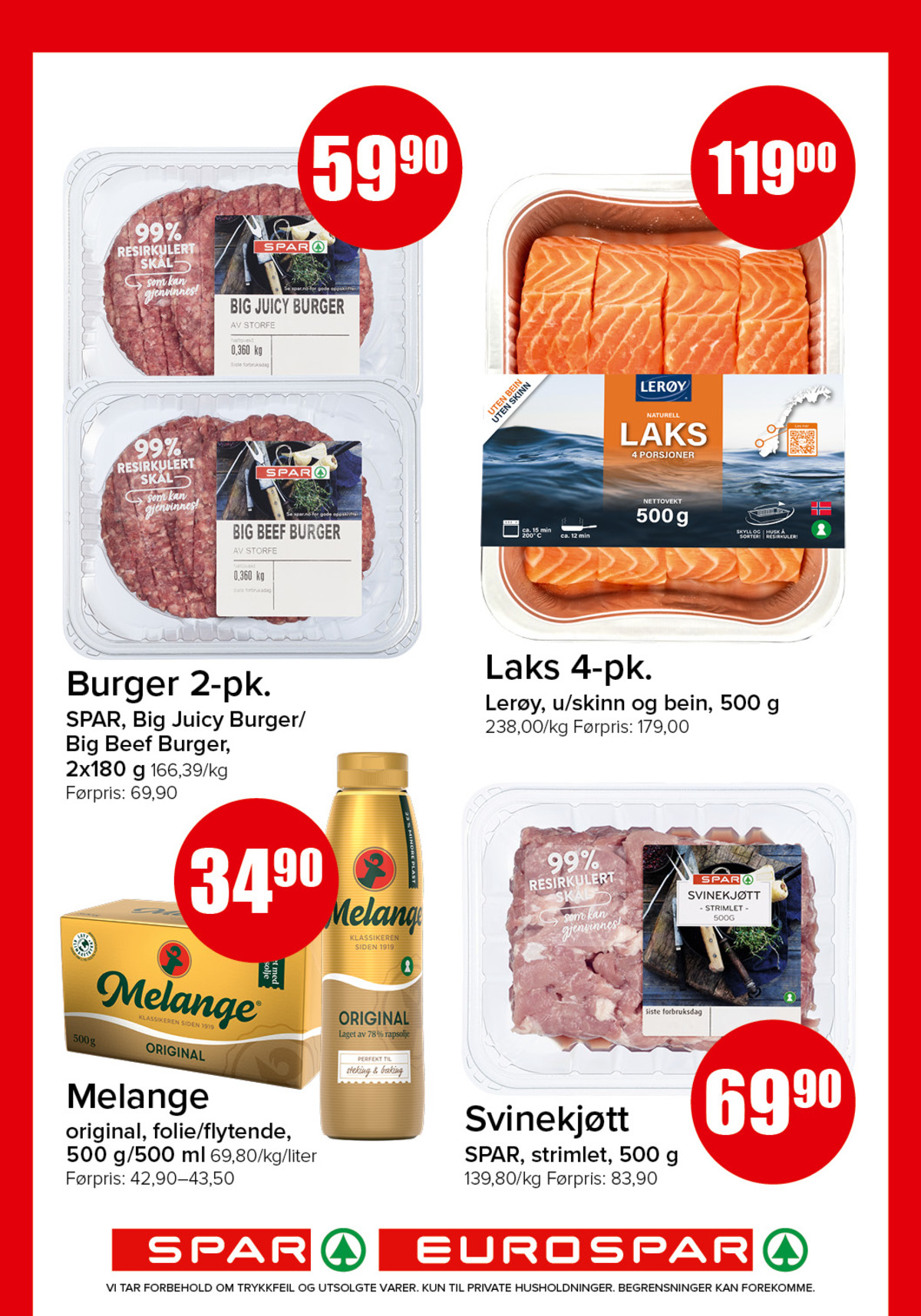 Se Spar - Eurospar kundeavis for uke 8 på Tilbudsuken.no. Se gode tilbud på mange varer, f.eks. laksefilet lerøy eller strimlet svinekjøtt spar. Les kundeavisen her! Side 6
