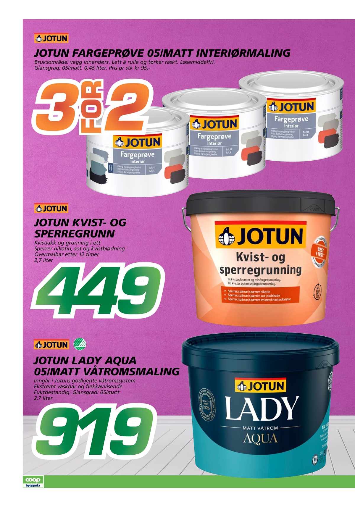 Se Coop Byggmix kundeavis for uge 8 på Tilbudsuken.no. Se gode tilbud på mange varer. Les kundeavisen her! Side 2