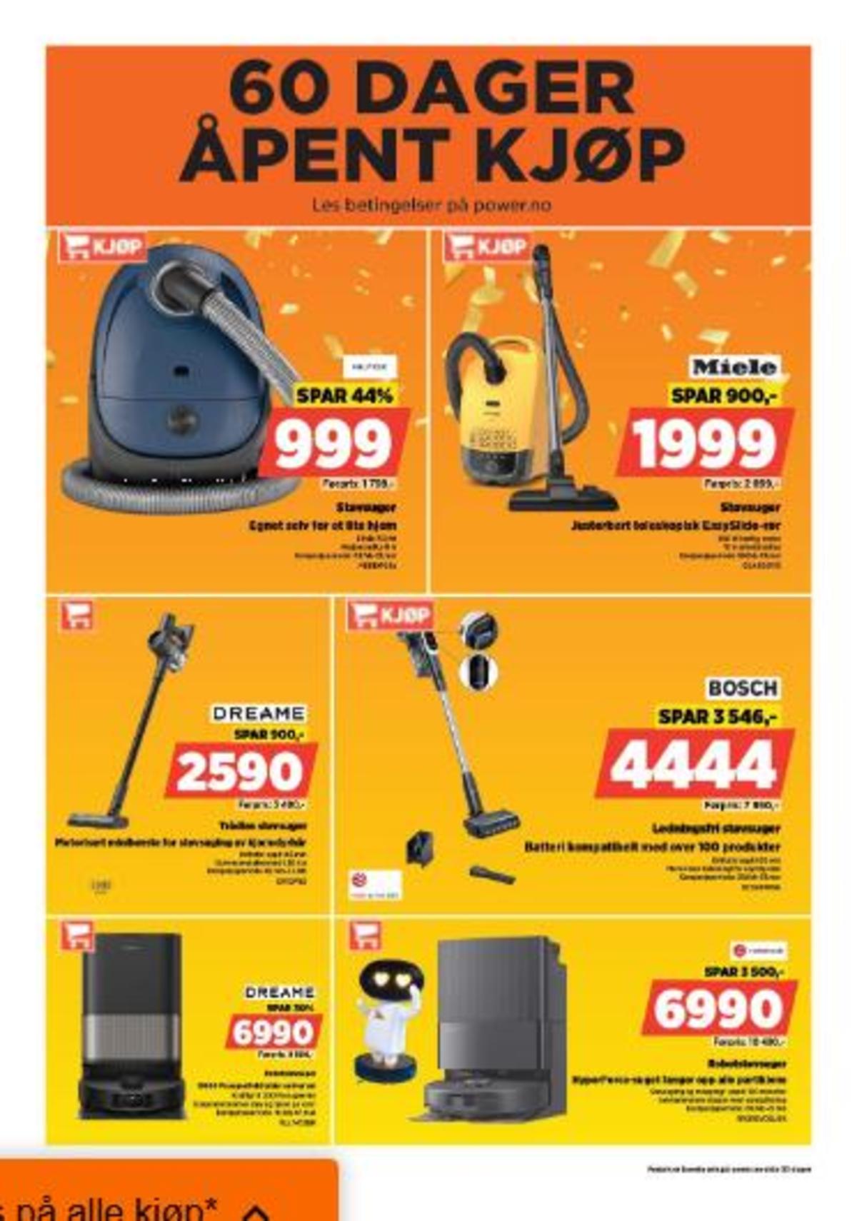 Se Power kundeavis for uke 8 på Tilbudsuken.no. Se gode tilbud på mange varer, f.eks. støvsuger nilfisk eller støvsuger miele. Les kundeavisen her! Side 19