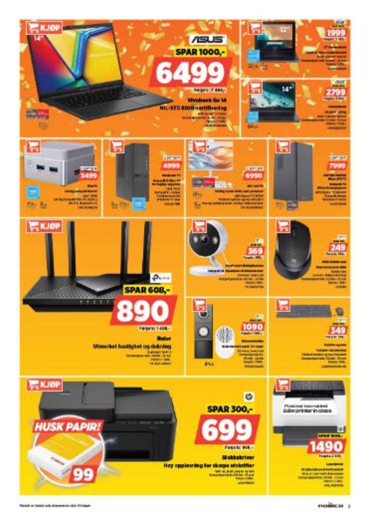 Se Power kundeavis for uke 8 på Tilbudsuken.no. Se gode tilbud på mange varer, f.eks. bærbar pc asus eller andre varer. Les kundeavisen her! Side 8