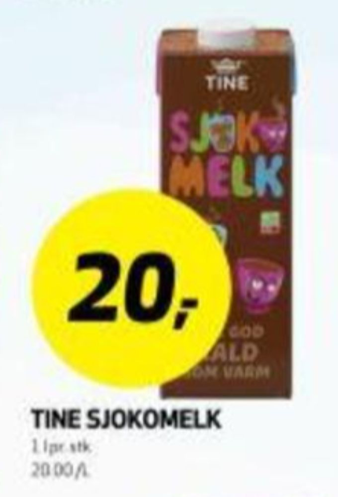 Tine, Sjokolademelk