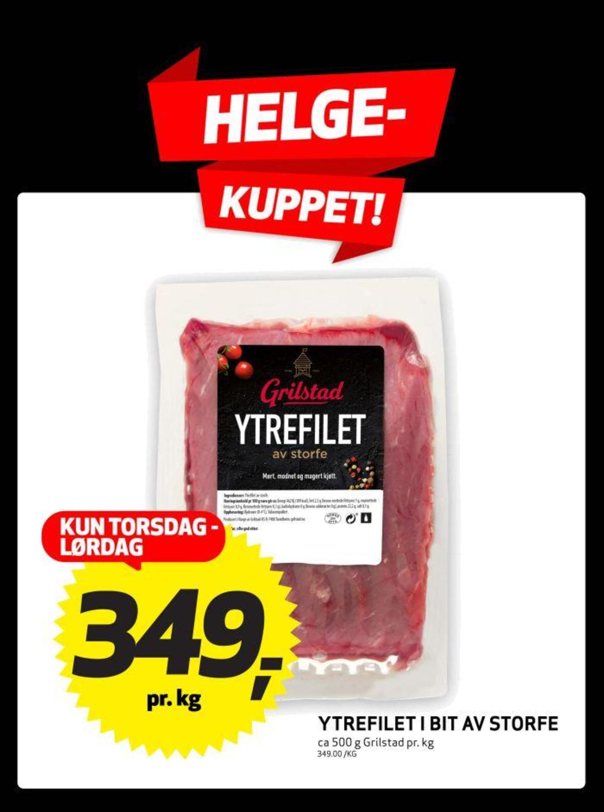 Se Bunnpris kundeavis for uke 8 på Tilbudsuken.no. Se gode tilbud på mange varer, f.eks. ytrefilet grilstad eller andre varer. Les kundeavisen her! Side 10
