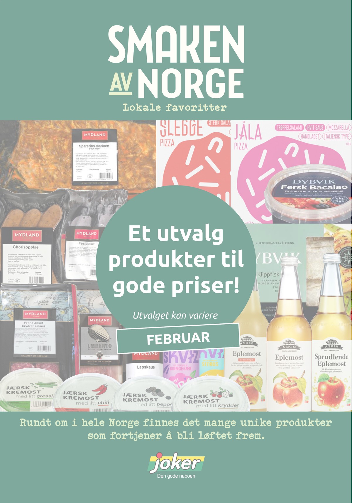 Se Joker kundeavis for uge 8 på Tilbudsuken.no. Se gode tilbud på mange varer. Les kundeavisen her! Side 20