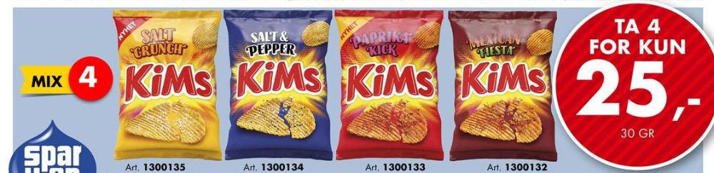 Kims, Paprika Kick Chips