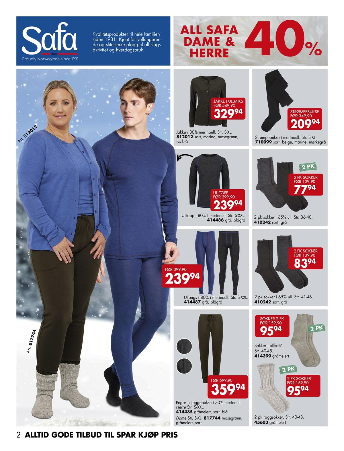 Se Sparkjøp kundeavis for uge 8 på Tilbudsuken.no. Se gode tilbud på mange varer. Les kundeavisen her! Side 2