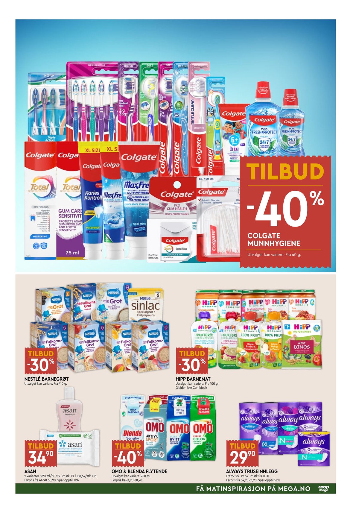 Se Coop Mega kundeavis for uge 9 på Tilbudsuken.no. Se gode tilbud på mange varer. Les kundeavisen her! Side 7