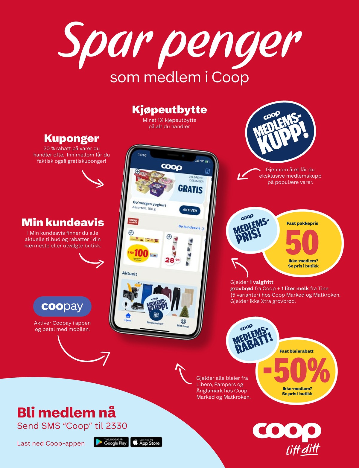 Se Coop Marked kundeavis for uge 9 på Tilbudsuken.no. Se gode tilbud på mange varer. Les kundeavisen her! Side 11