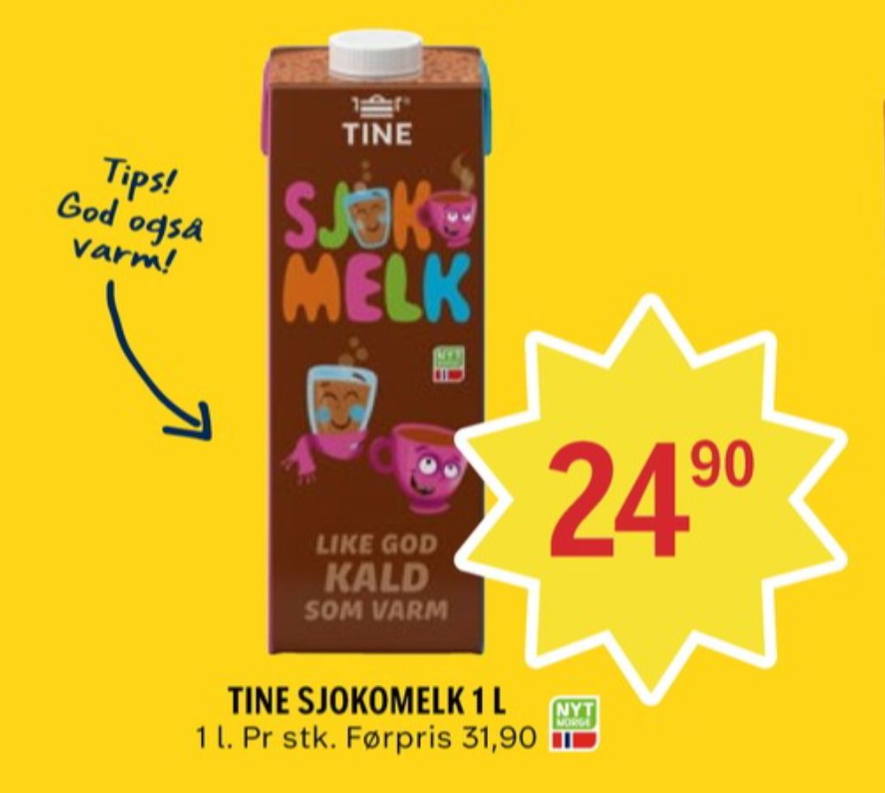 Tine, Sjokolademelk