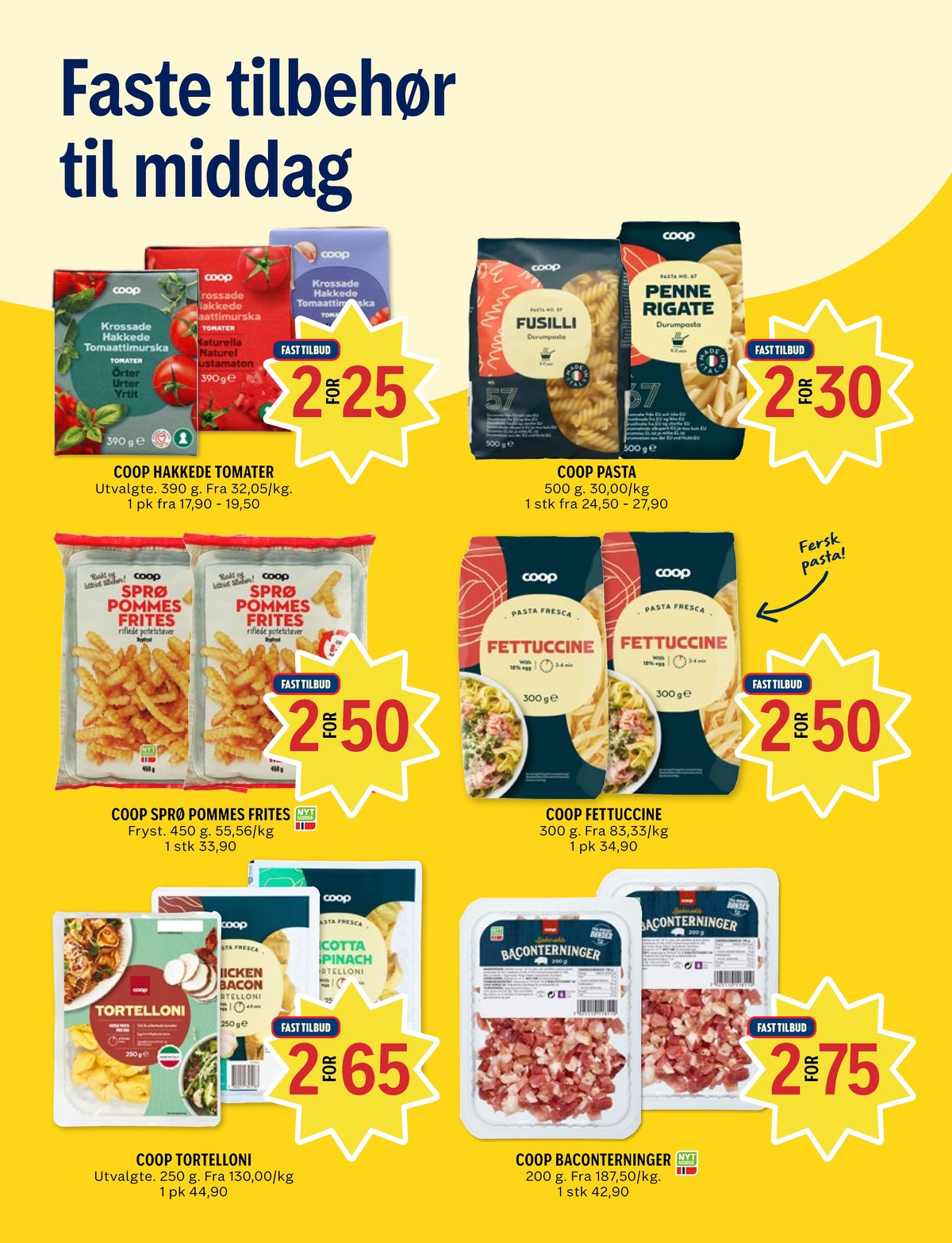 Se Coop Prix kundeavis for uke 9 på Tilbudsuken.no. Se gode tilbud på mange varer, f.eks. tomater hakkede coop eller hakkede tomater urter coop. Les kundeavisen her! Side 12