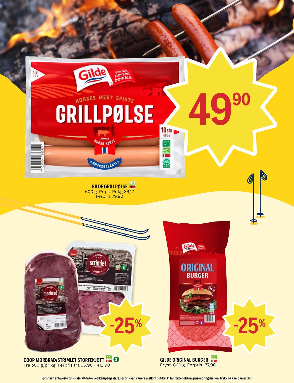 Se Coop Prix kundeavis for uke 9 på Tilbudsuken.no. Se gode tilbud på mange varer, f.eks. grillpølser gilde eller strimlet storfekjøtt coop. Les kundeavisen her! Side 4