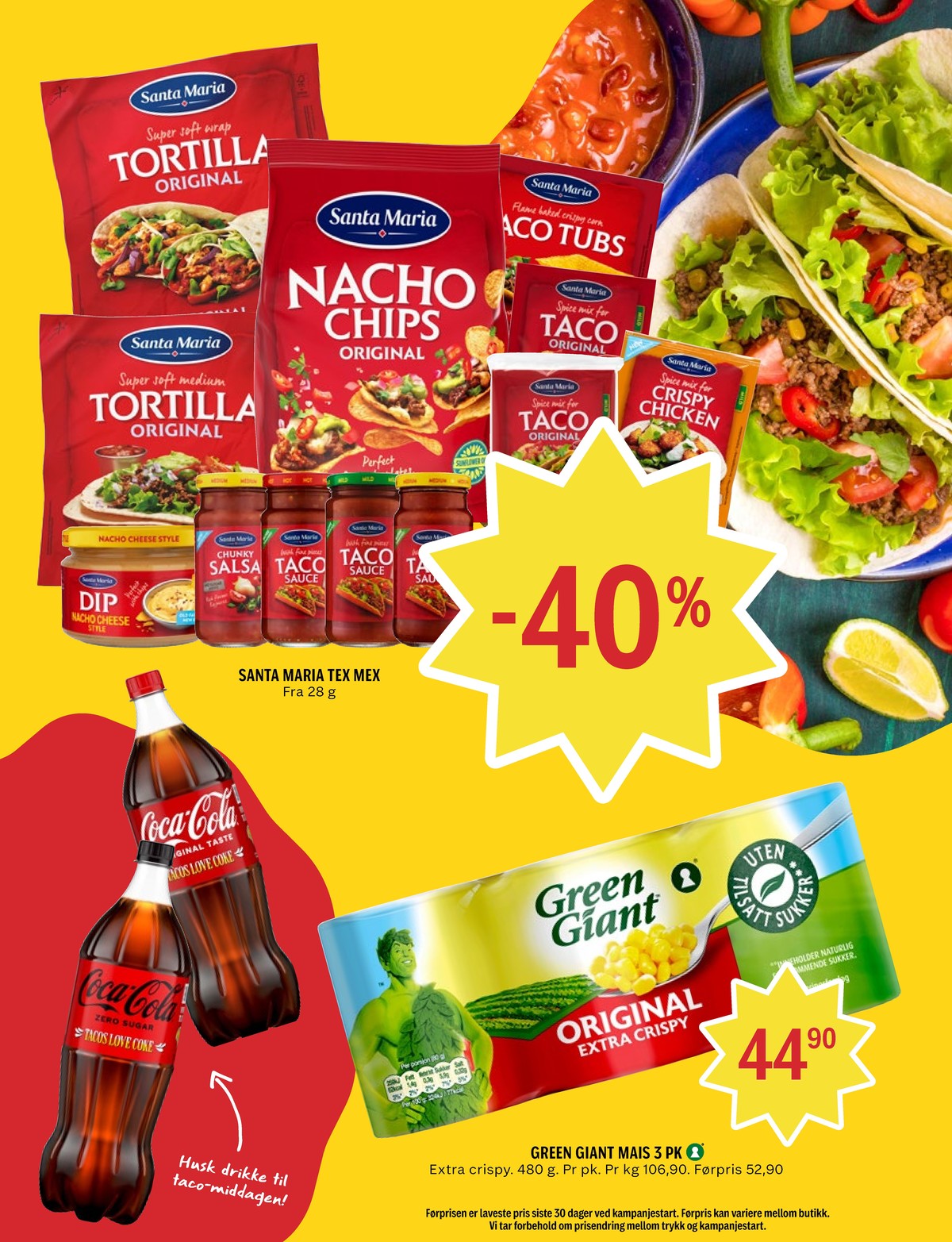 Se Coop Prix kundeavis for uke 9 på Tilbudsuken.no. Se gode tilbud på mange varer, f.eks. nachoschips santa maria eller tortillachips santa maria. Les kundeavisen her! Side 6