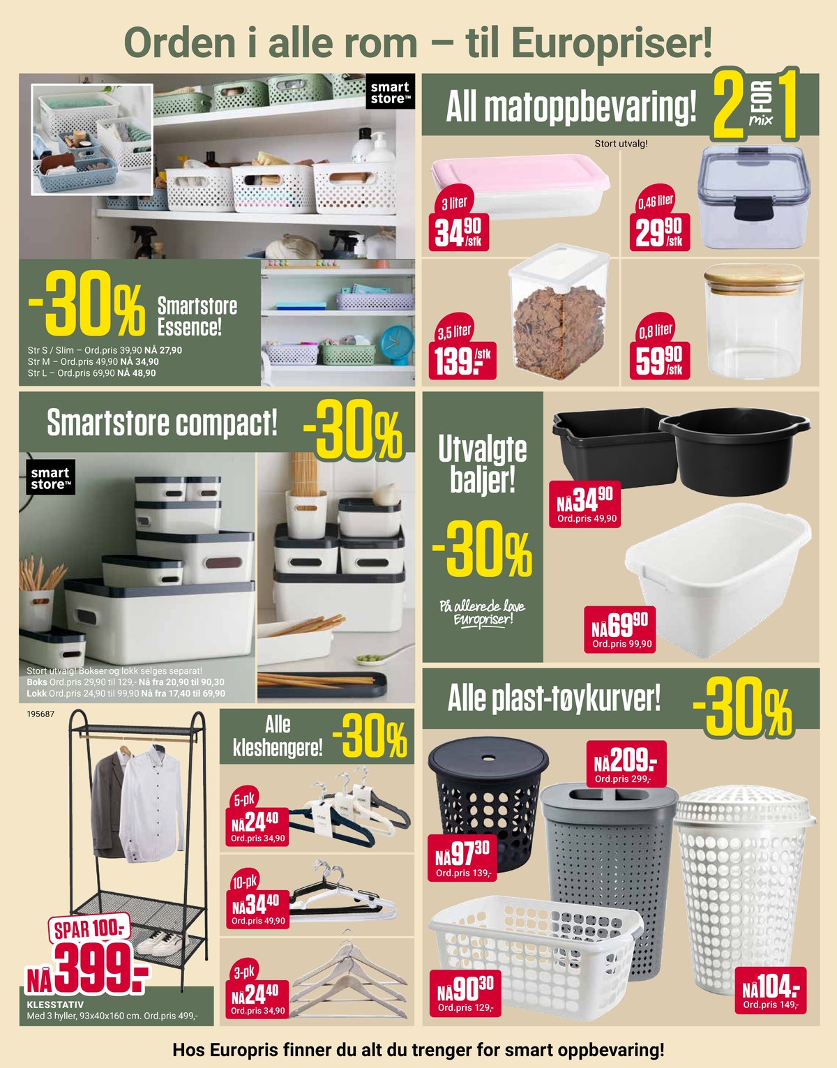Se Europris kundeavis for uge 9 på Tilbudsuken.no. Se gode tilbud på mange varer. Les kundeavisen her! Side 6