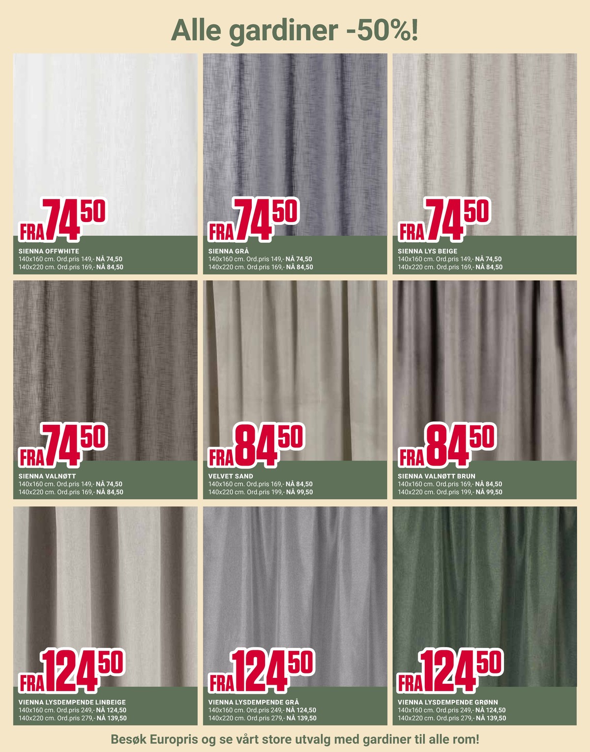 Se Europris kundeavis for uge 9 på Tilbudsuken.no. Se gode tilbud på mange varer. Les kundeavisen her! Side 9