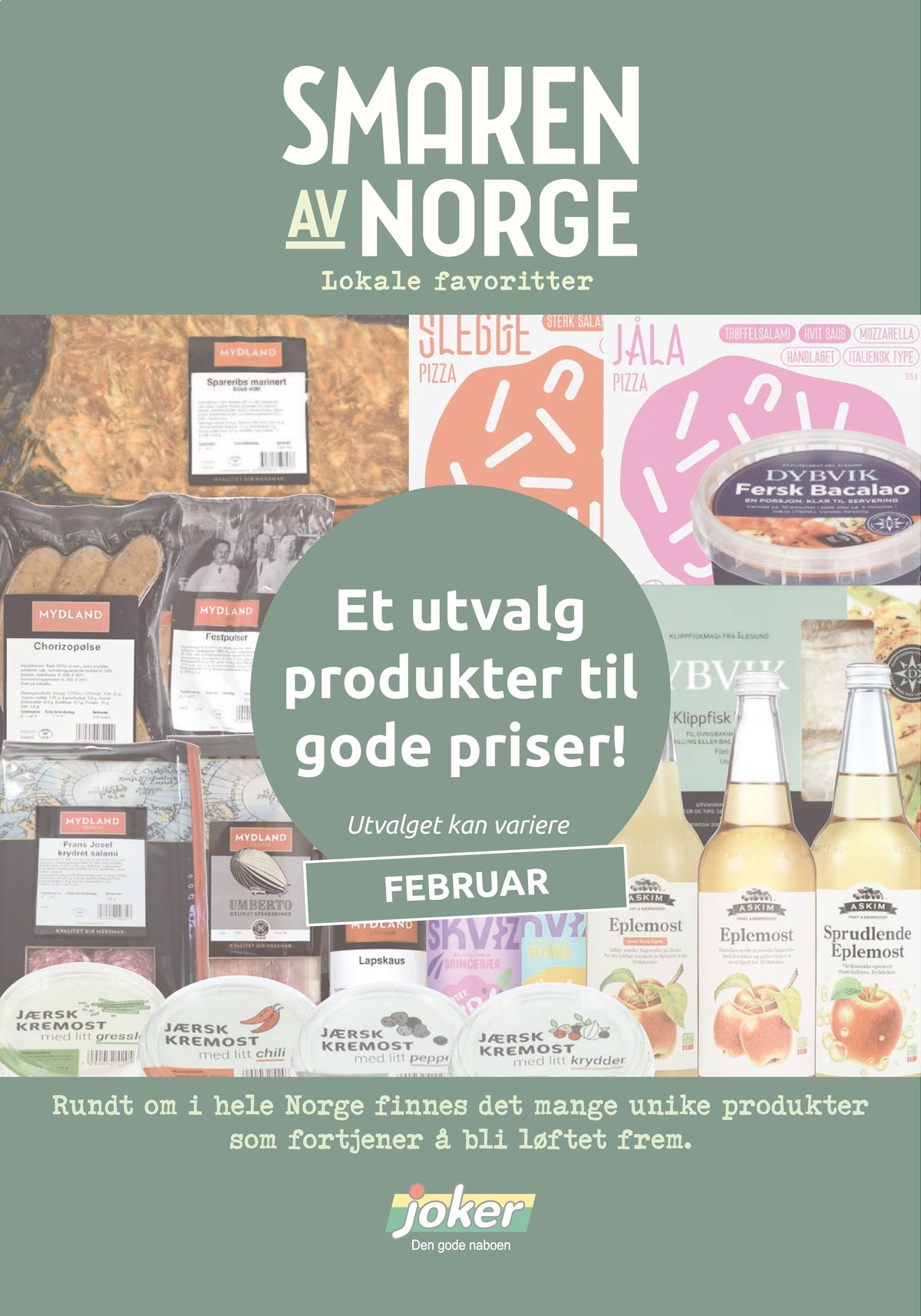 Se Joker kundeavis for uge 9 på Tilbudsuken.no. Se gode tilbud på mange varer. Les kundeavisen her! Side 17